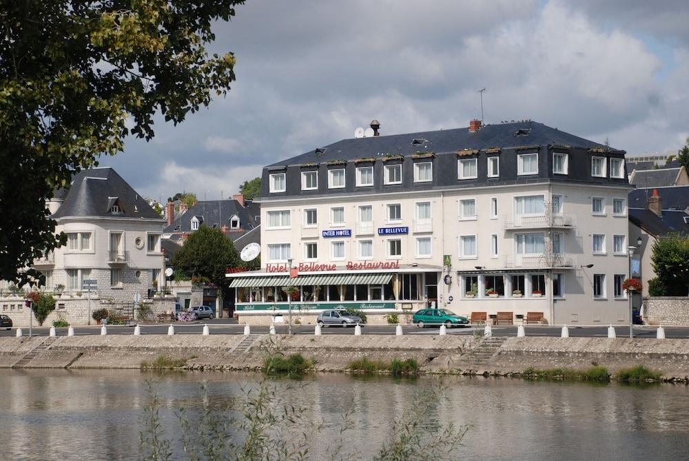 Hotel Restaurant Le Bellevue Montrichard 3 Etoiles モントリシャール エクステリア 写真