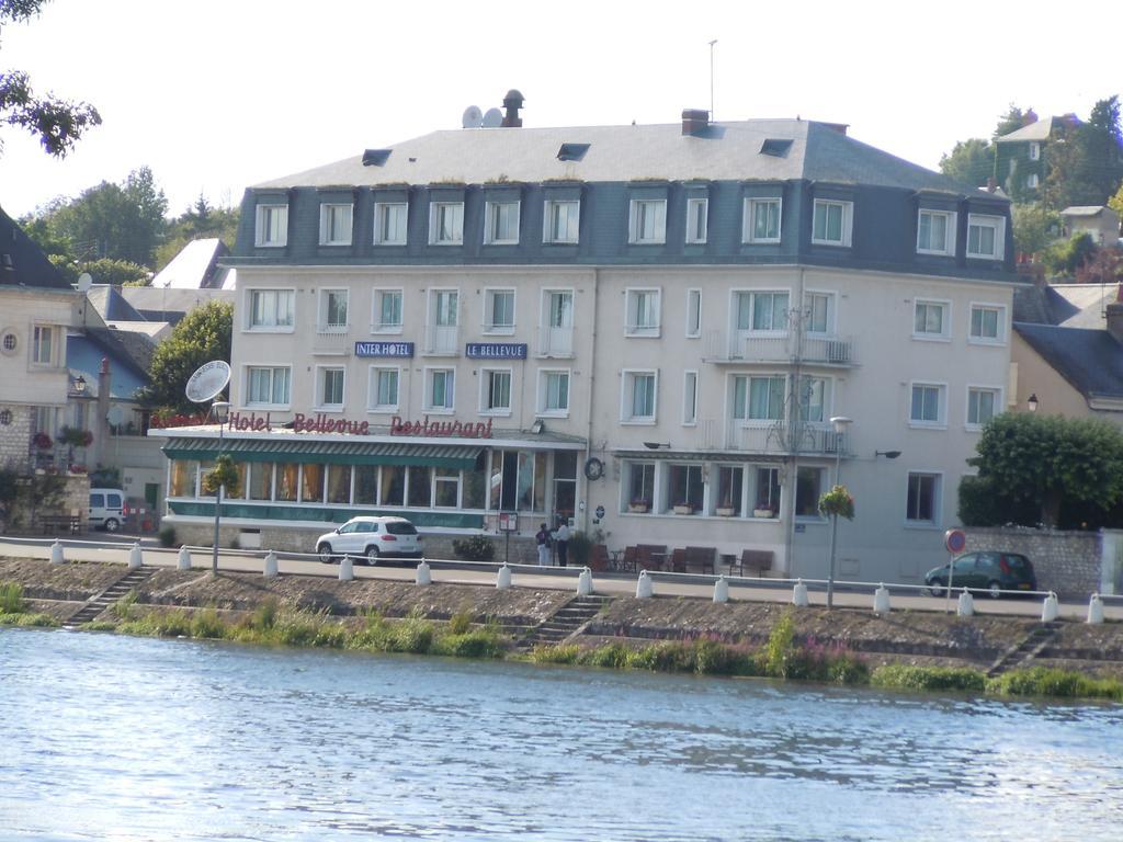 Hotel Restaurant Le Bellevue Montrichard 3 Etoiles モントリシャール エクステリア 写真